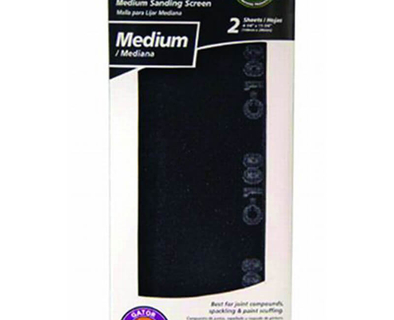 4 1/4"x11 1/4" Medium Dry Wall Sanding Screen - 2 Pack