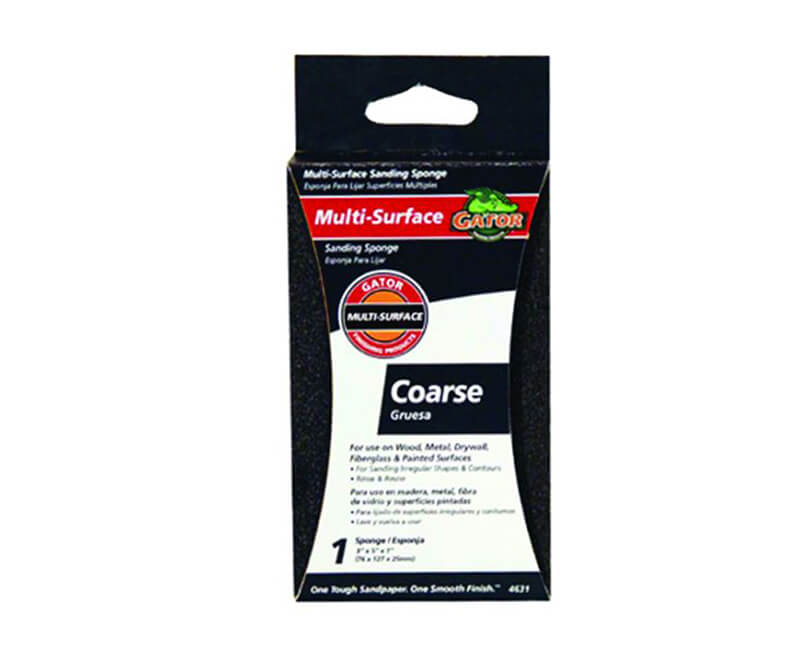 Multi Surface Jumbo Sanding Sponge - Coarse