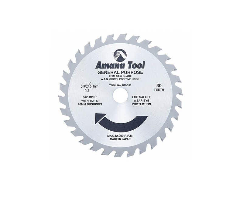 5 1/2"x 30 Teeth Thin Kerf Saw Blade