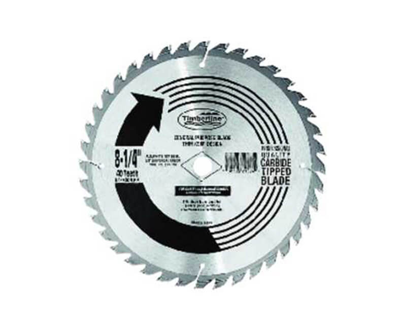 8 1/4"x 40 Teeth Thin Kerf Saw Blade