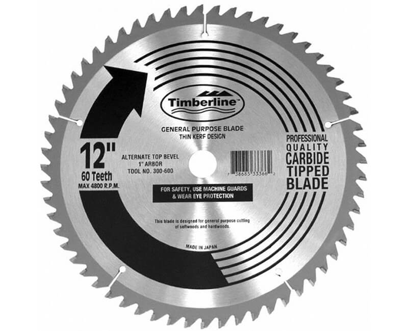 12"x 100 Teeth Thin Kerf Saw Blade