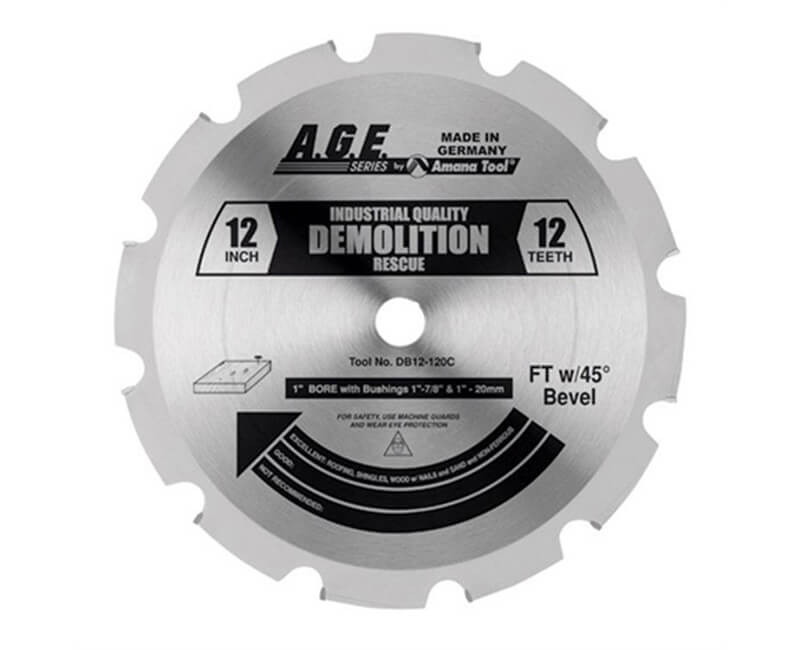 12" Demolition Blade - 12 Teeth