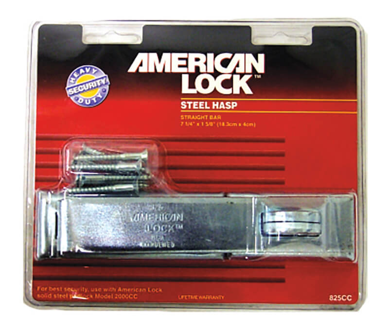 Heavy Duty Zinc Straight Bar Hasp