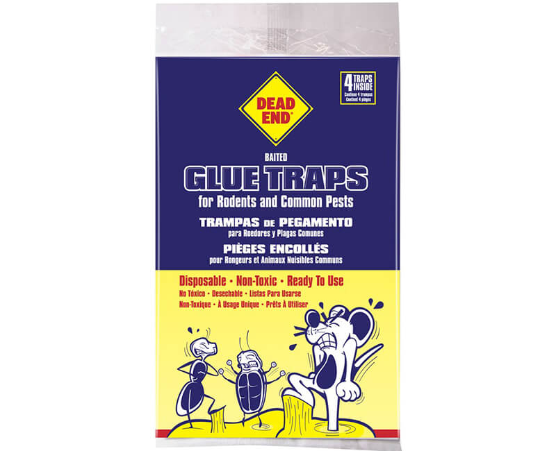 Mouse Glue Board - 4 Pack