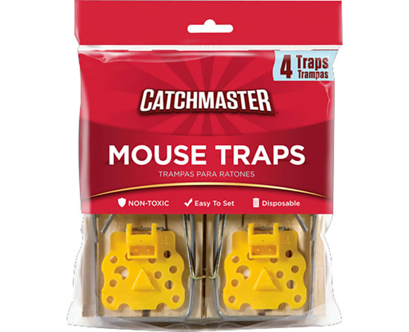 Snap Mouse Trap - 4 Pack