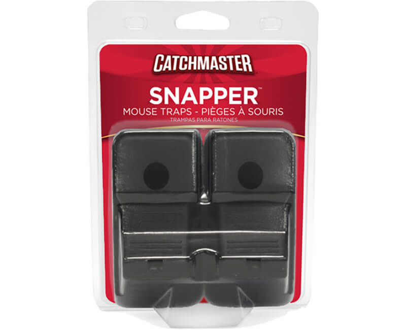 Plastic Rodent Snap Trap - 2 Pack