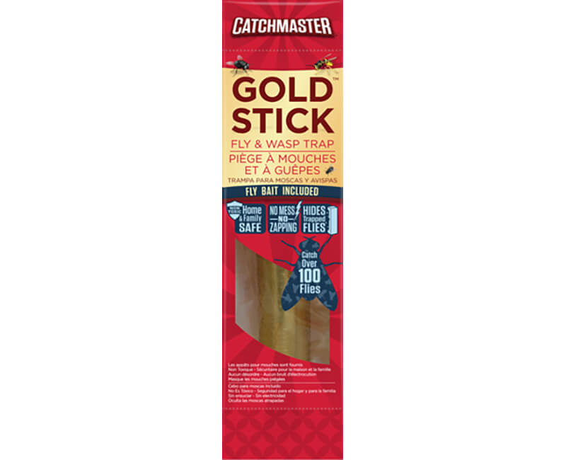 Mini Gold Stick Fly Catcher