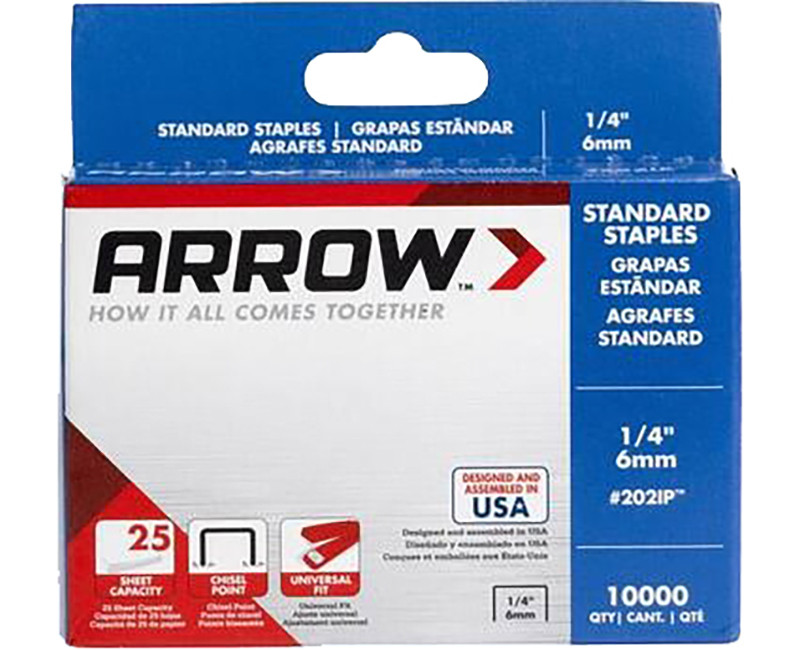 STANDARD OFFICE STAPLES, 10,000 PACK