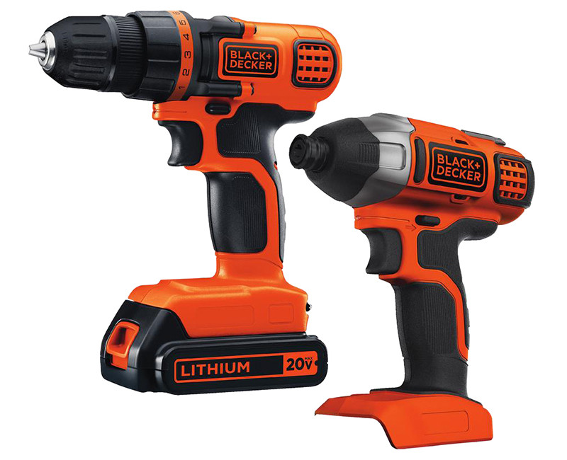 20V 2 KIT DRILL DRIVER + IMPACT DRIVER 1 1.5AH BATTERY