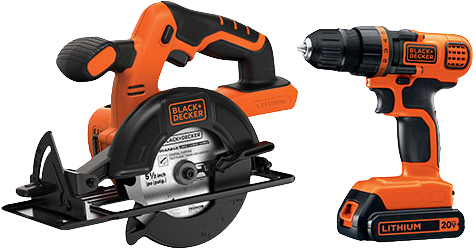 20V Max 2 Tool Combo Kit W/Circular Saw + Drill Driver