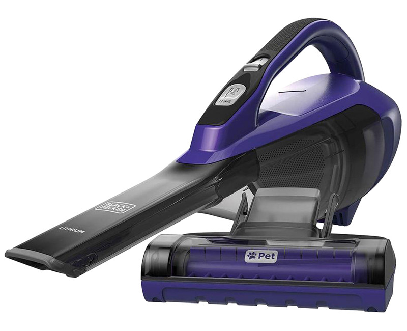 ADVANCED CLEAN DUSTBUSTER W/ PET HEAD PURPLE