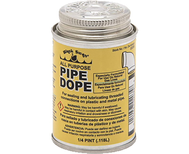 All Purpose Pipe Dope (Yellow), 4 Oz. Can - Image 1