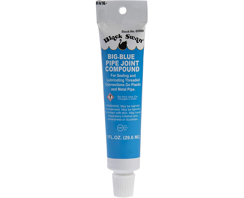 Big Blue Pipe Joint Compound, 1 fl. Oz. Hang Tube