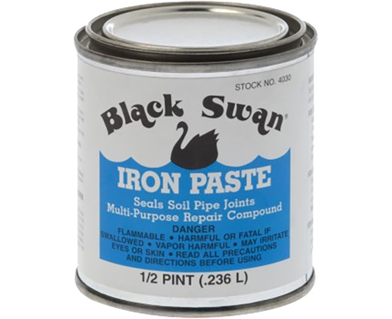 Iron Paste Fast Setting Cement, 8 Oz. Can
