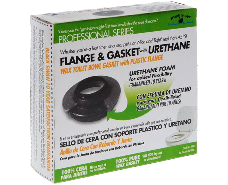 Flange & Gasket Wax Ring w/ Urethane