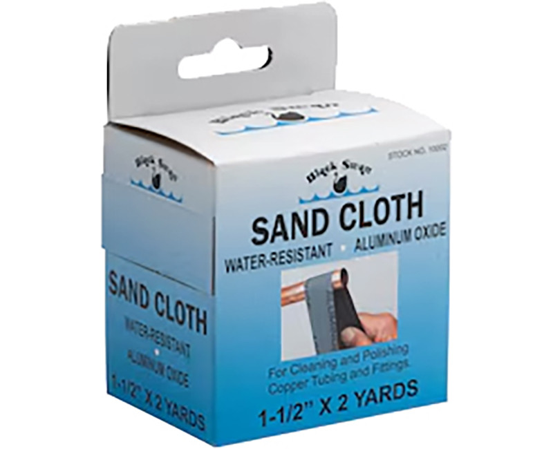 Abrasive Sand Cloth, 1 1/2 x 2 Yards, Hang Box