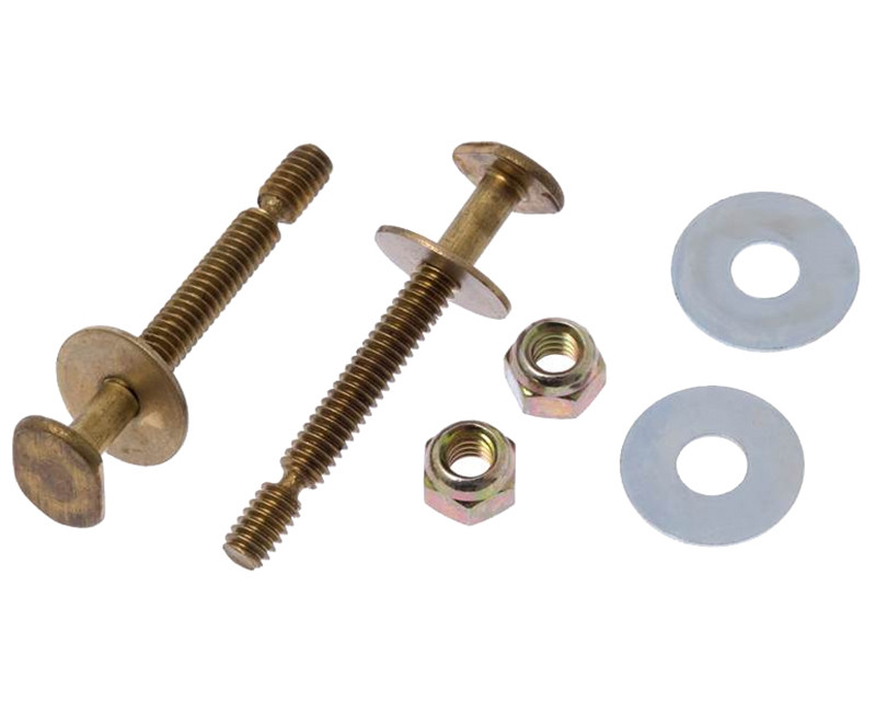 Birdy Bolts, Solid Brass, 5/16" x 2 1/4", Pair, Bag
