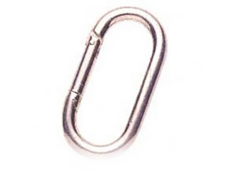 4" X 5/8" Spring Hook - Zinc