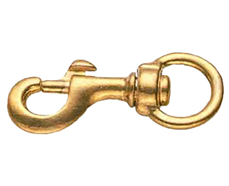 5/8" X 3-1/4" Swivel Eye Bolt Snap - Bronze