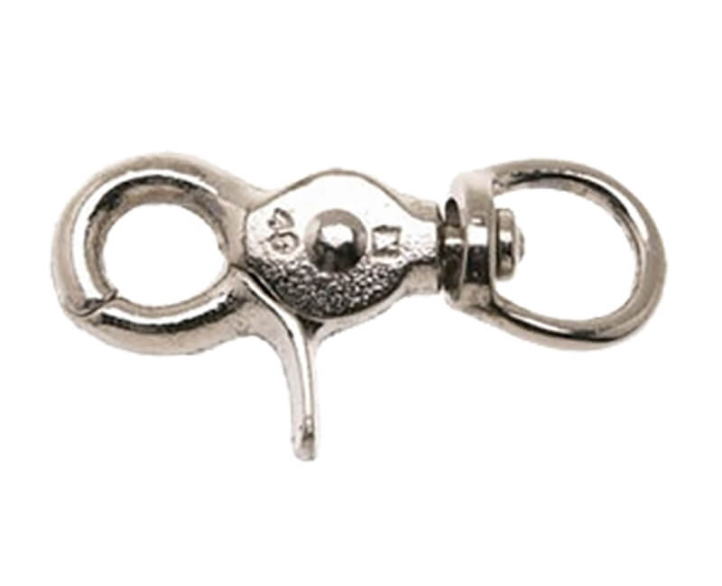 5/8" X 2-1/2" Swivel Eye Trigger Snap - Zinc