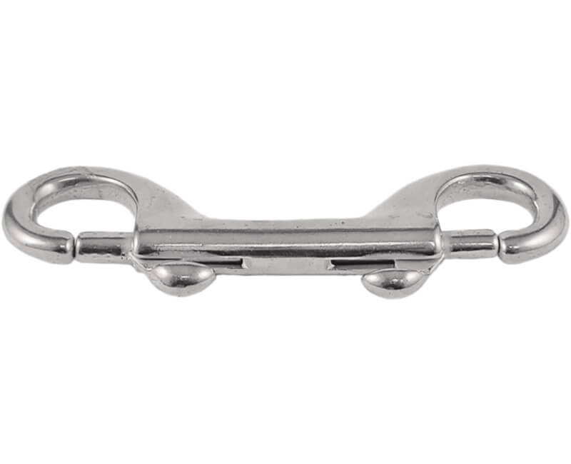 4" Double End Bolt Snaps - Nickel