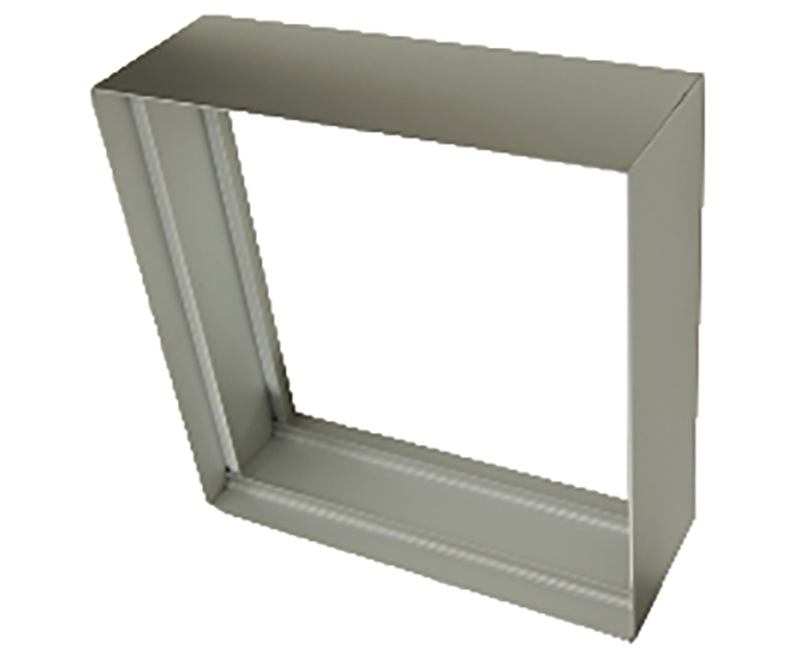 Full Surface Mounting Frame For 4 Gang Mailbox