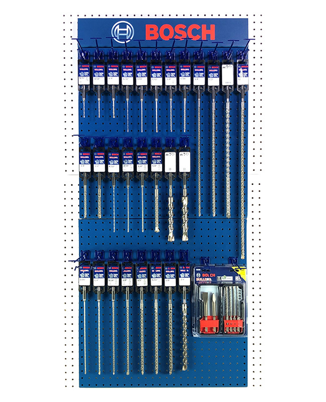 BULLDOG SDS PLUS HAMMER CARBIDE MERCHANDISER