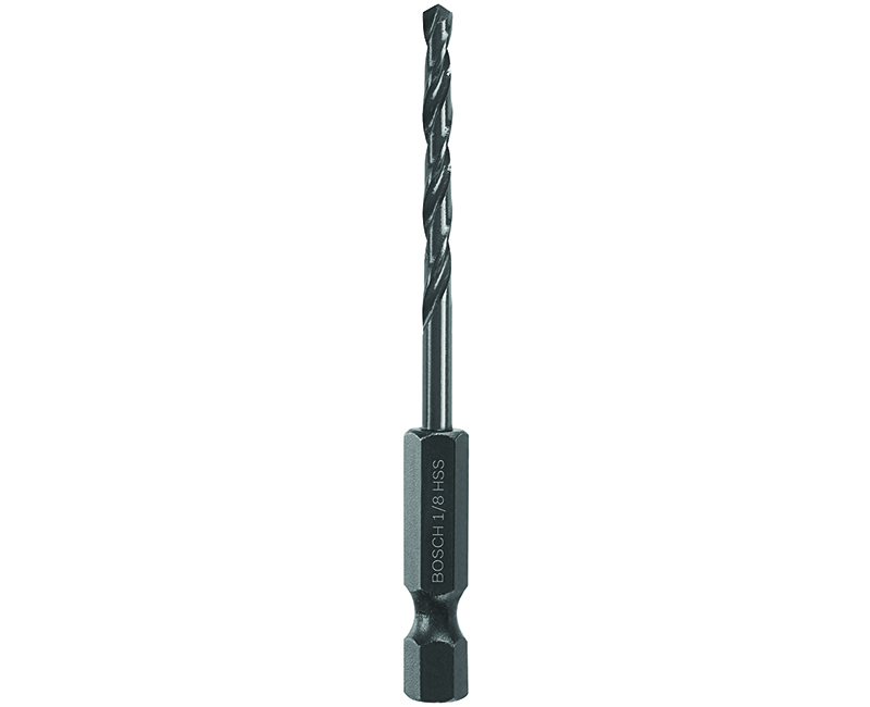 1/8" Impact Black Oxide Drill Bit CD