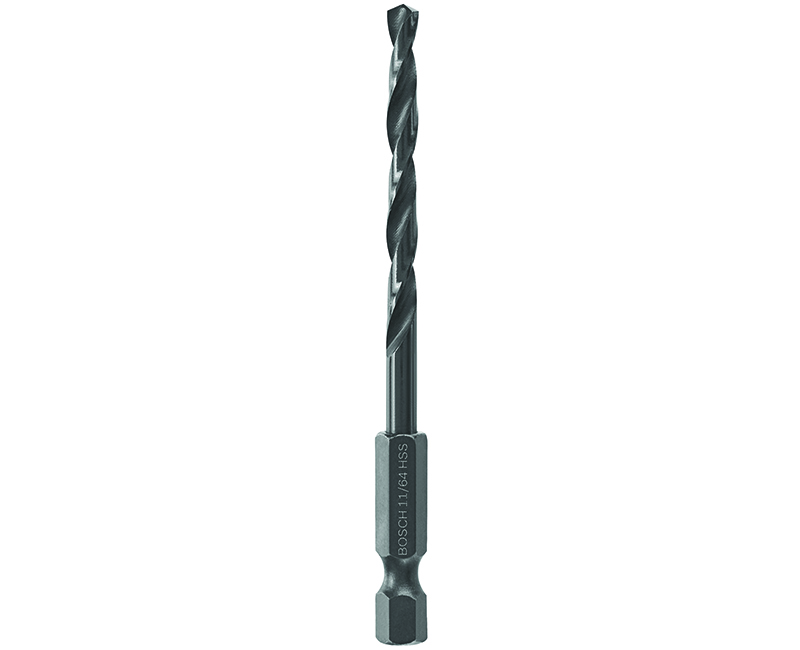 11/64" Impact Black Oxide Drill Bit CD