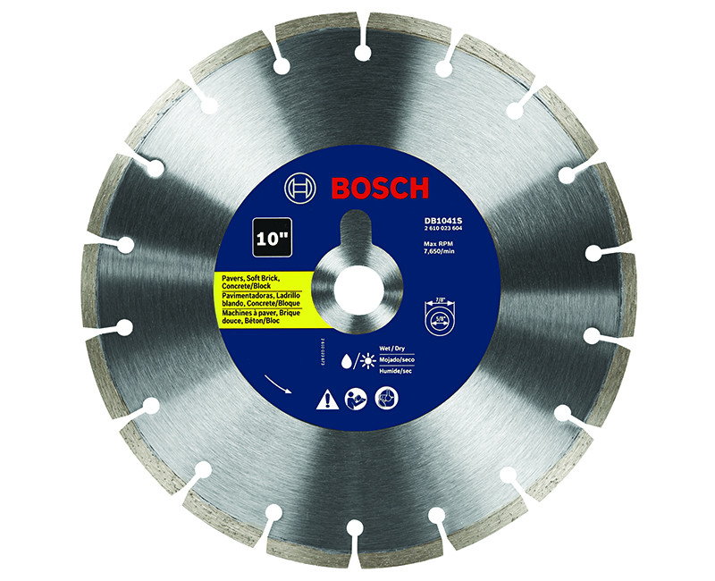 10" SEGMENTED RIM DIAMOND BLADE