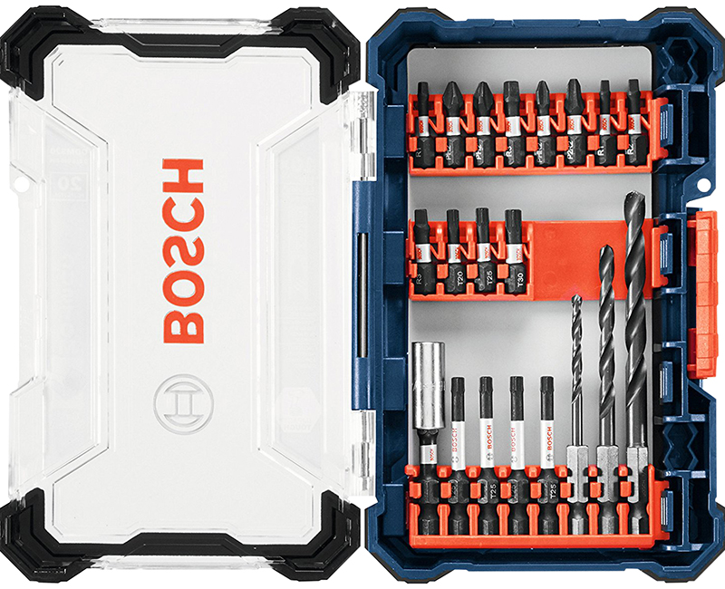 Impact Drill Mixed Modular Set - 20 Pieces