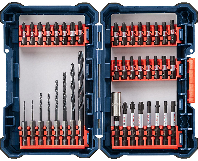 Impact Drill Mixed Modular Set - 40 Pieces