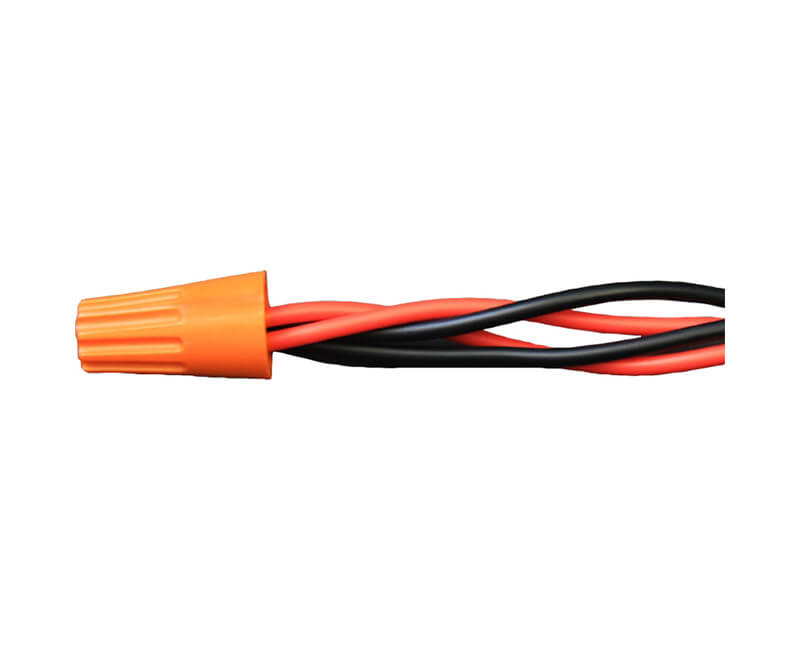 Standard Twist-On Wire Connector - Orange 100 Per Pack