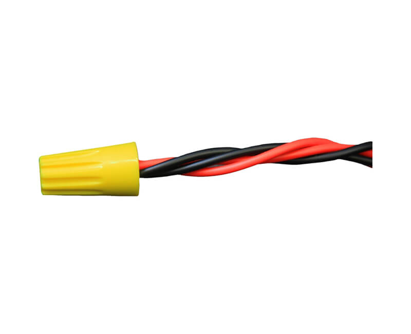 Standard Twist-On Wire Connector - Yellow 100 Per Pack