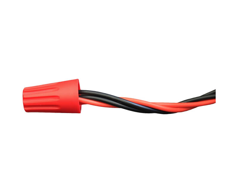 Standard Twist-On Wire Connector - Red 100 Per Pack