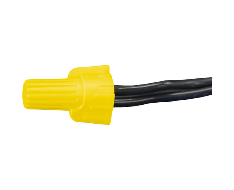 Winged Twist-On Wire Connector - Yellow 100 Per Pack