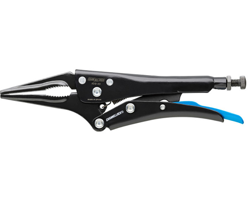 10" LONG NOSE LOCKING GRIP PLIERS