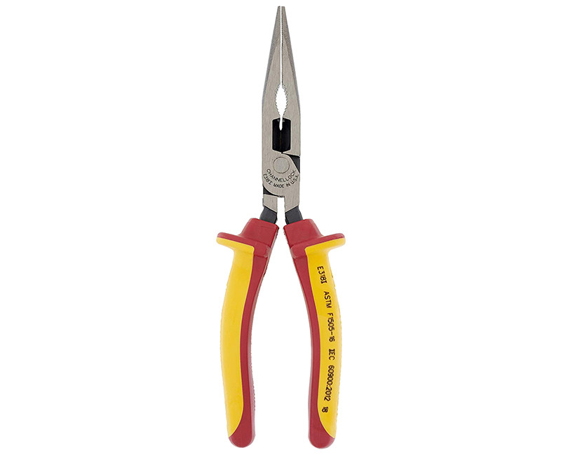 8" HL LONG NOSE PLIER 1000V, XLT