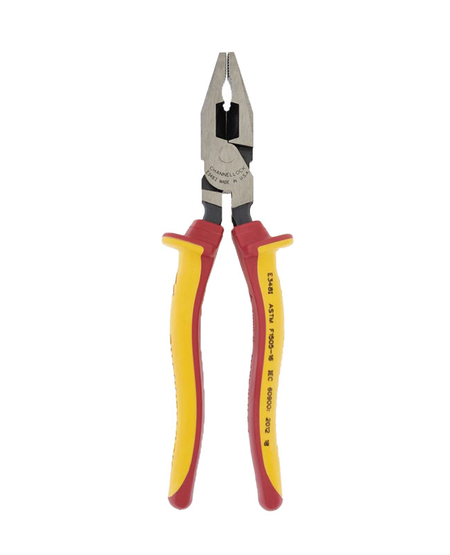 8" HL COMBINATION LINESMEN PLIER 1000V, XLT