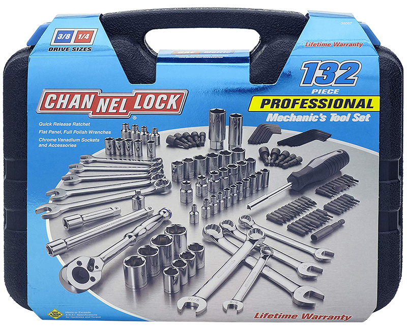 132 Piece Mechanics Tool Set