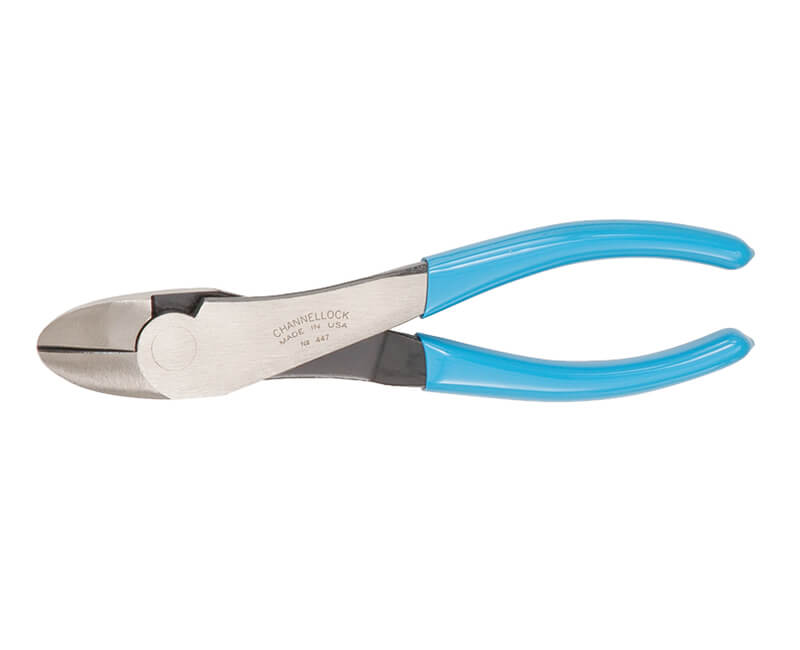 7-3/4" High Leverage Diagonal Cutting Plier - Curved Jaw