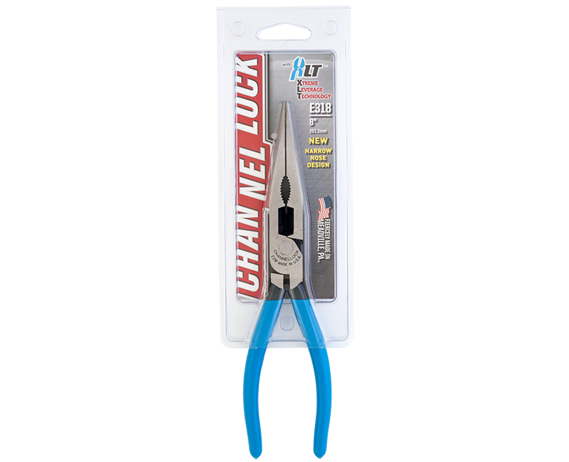 8" Extreme High Leverage Long Nose Plier