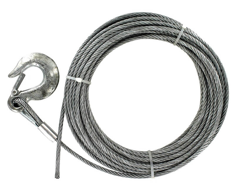 1/4 - 9 X 19 Pre-Cut Cable - 50' Carded