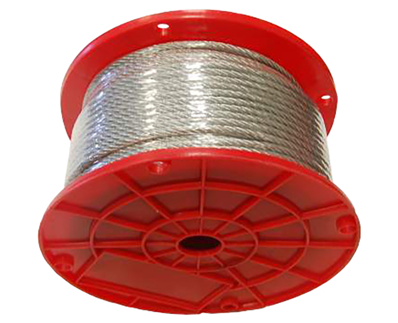 1/16" - 7 X 7 Galavanized Wire Rope - 500' Reel