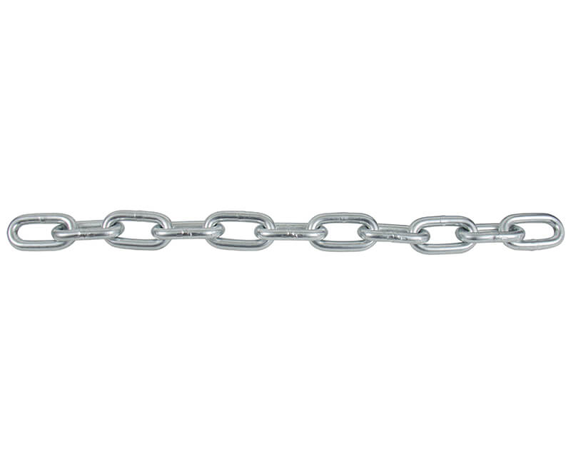 1/4" Zinc Plated Proof Coil Chain - 100' Square Pail