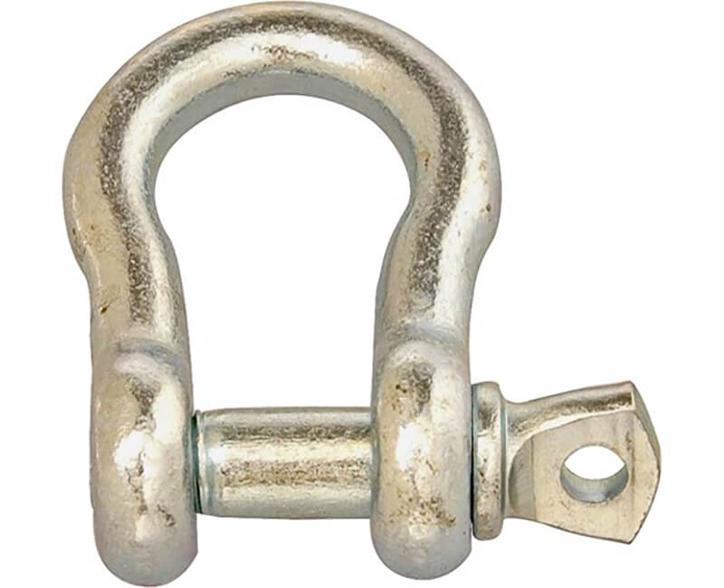 1/4" Screw Pin Anchor Shackle - Bulk