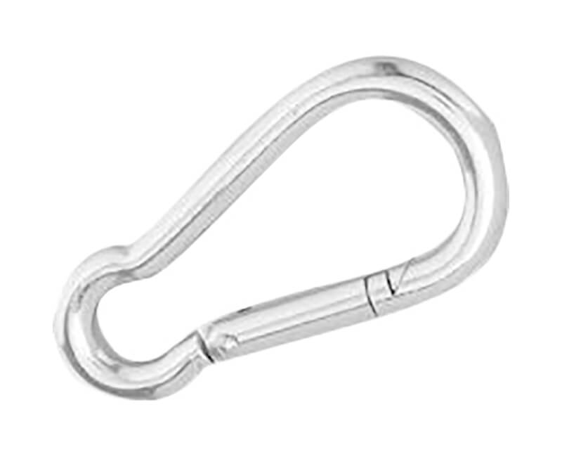 1/2" Carabiner Style Snap Clip