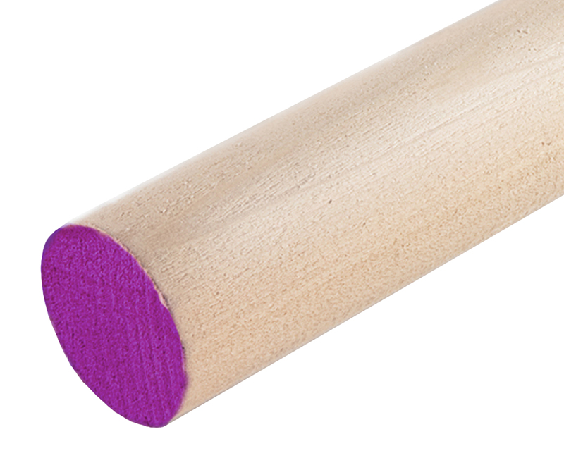 1/2" Purple Hardwood Dowel