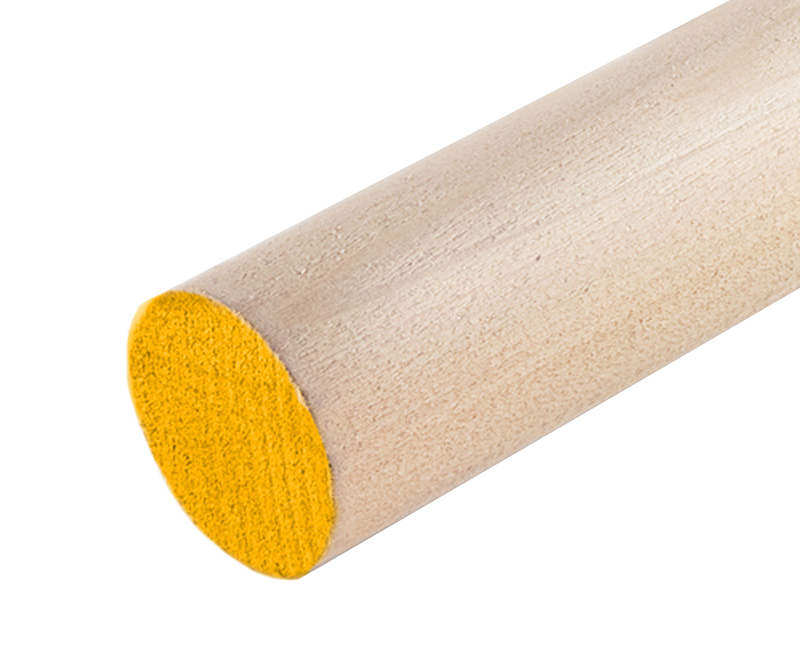 3/8" Orange Hardwood Dowel