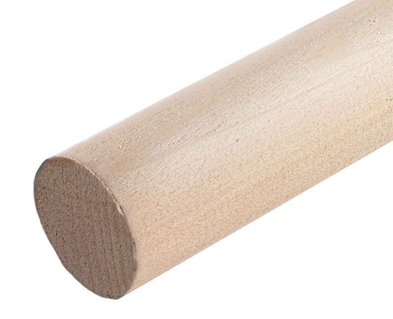 5/8" Grey Hardwood Dowel